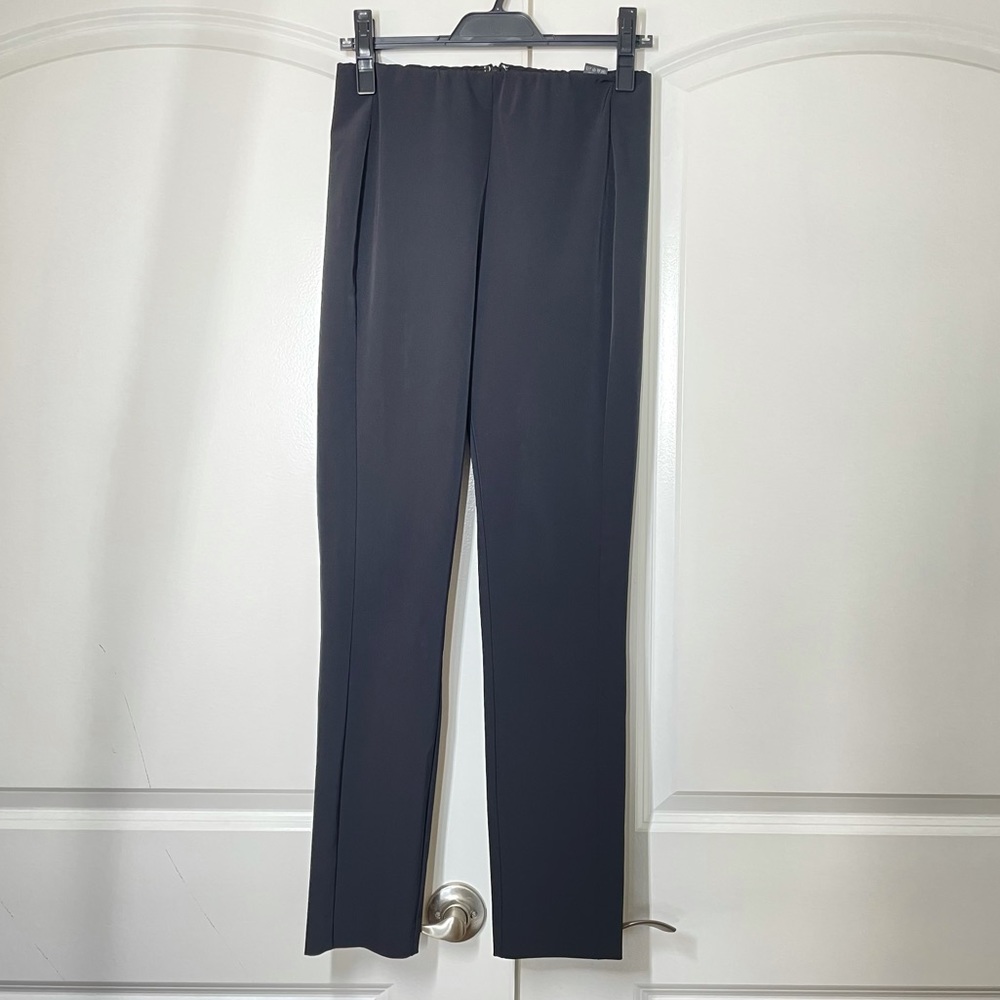 Theory Black Slim Essential Black Pants size 4